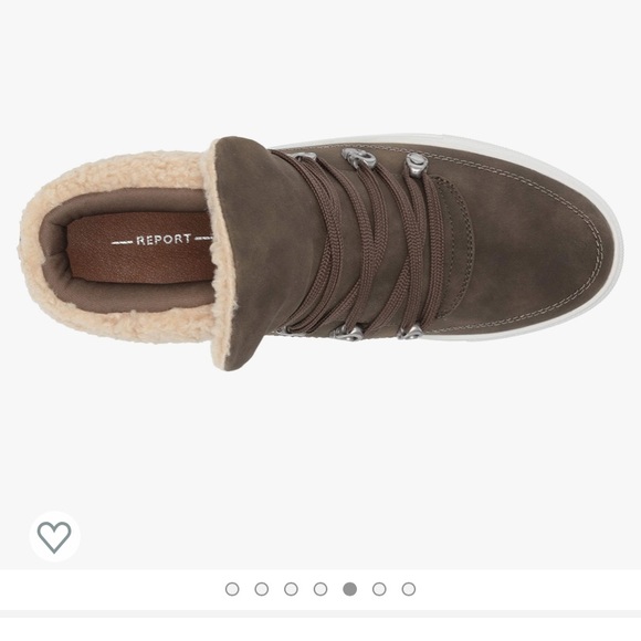 BNWT and in box faux fur sneaker - Picture 6 of 8